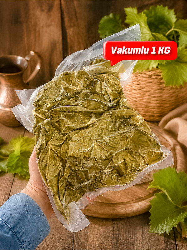 Vakumlu Taze Asma Yaprak 1 kg.