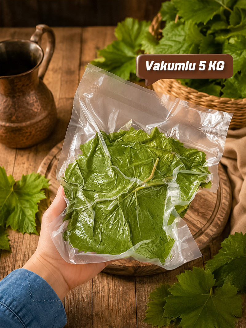 Vakumlu Taze Asma Yaprak 5 kg.