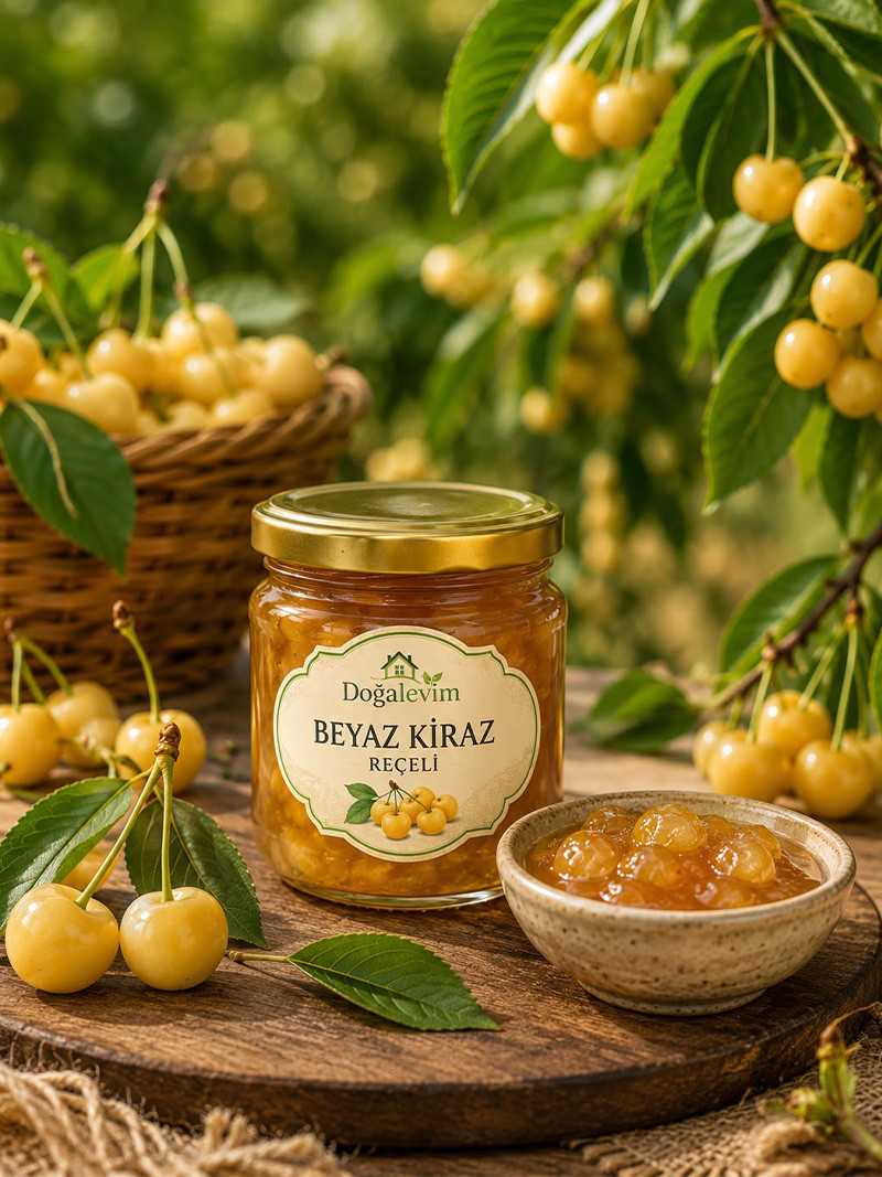 Beyaz Kiraz Reçeli 420 gr